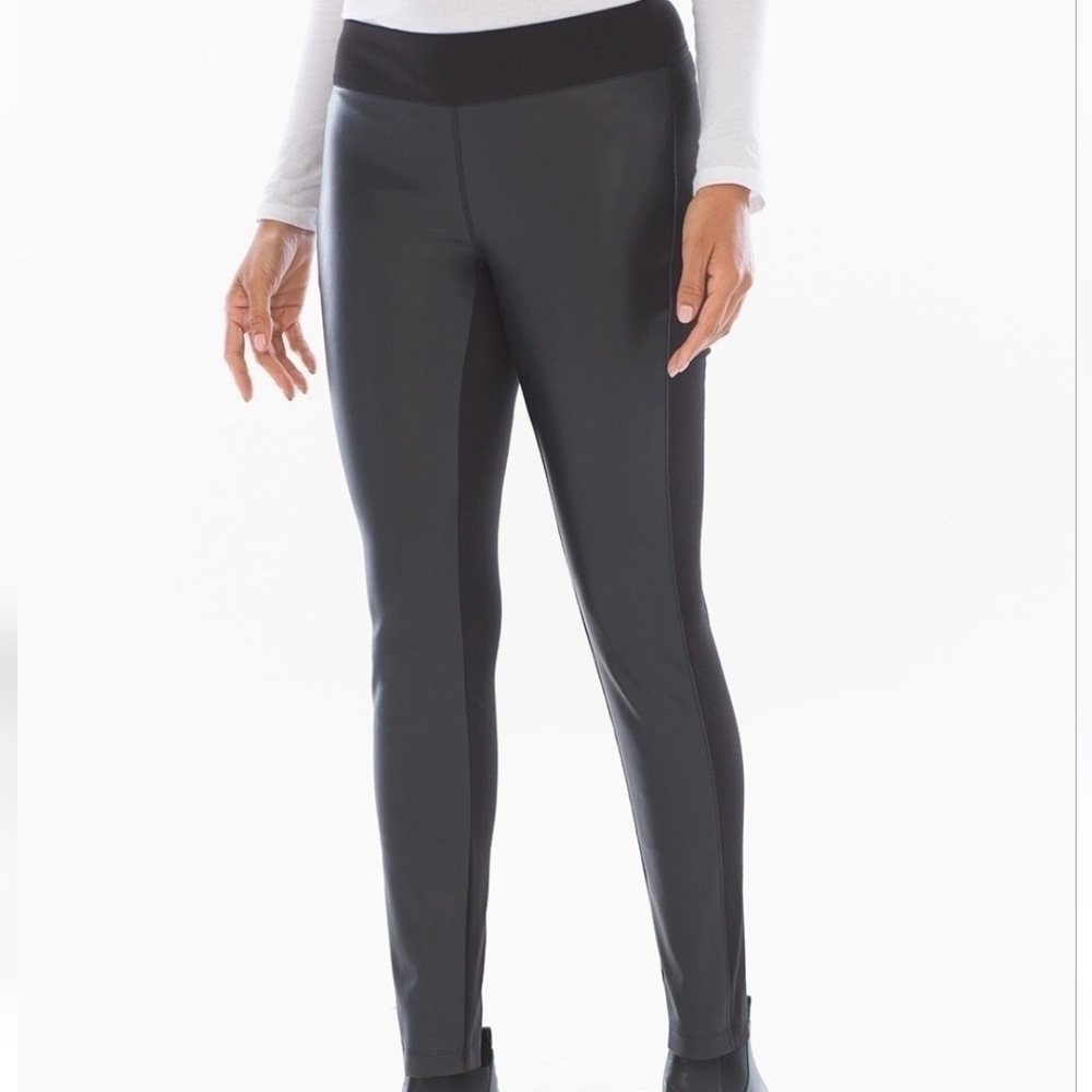 Soma Smoothing Faux Leather Leggings